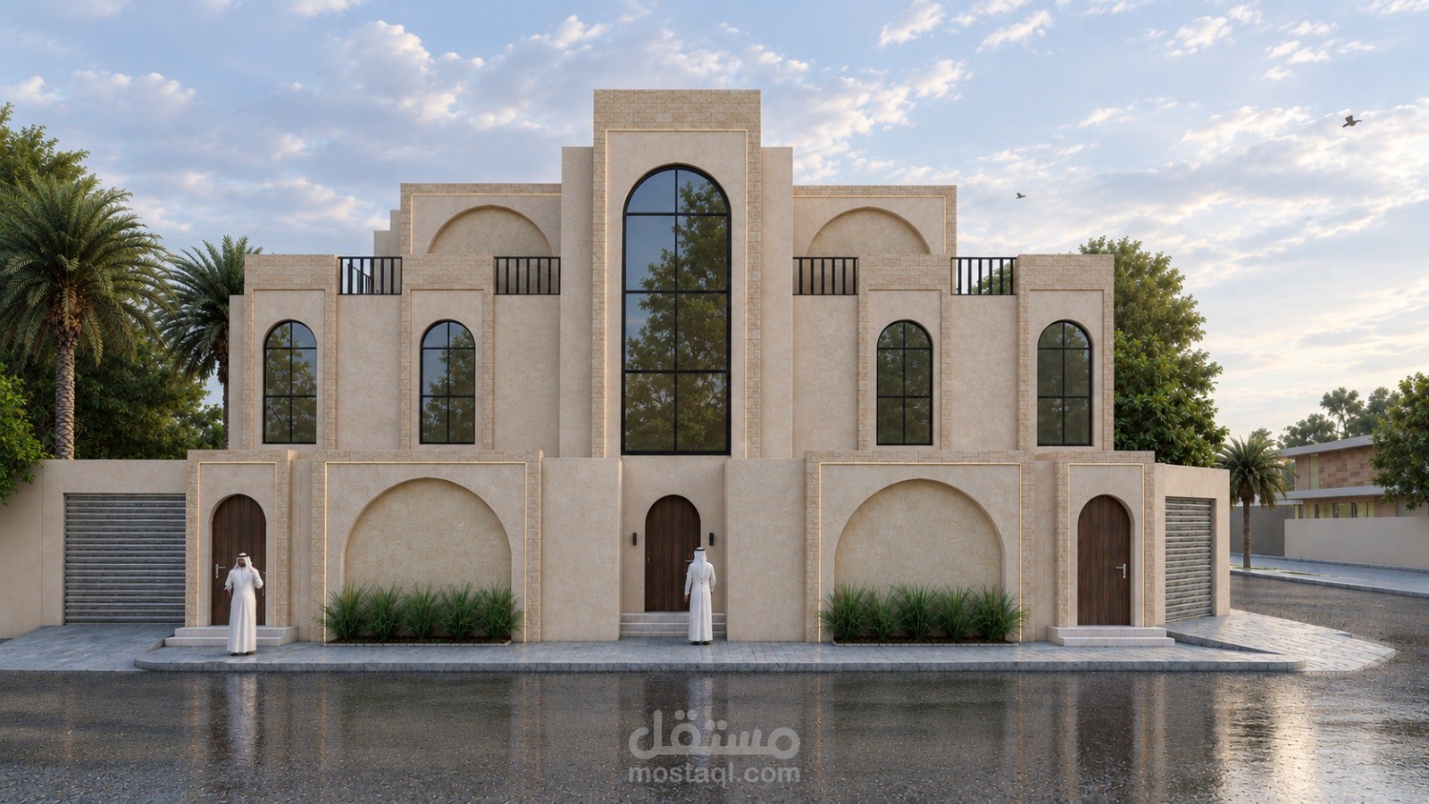 Twin Villa Duplex | تصميم واجهة معمارية