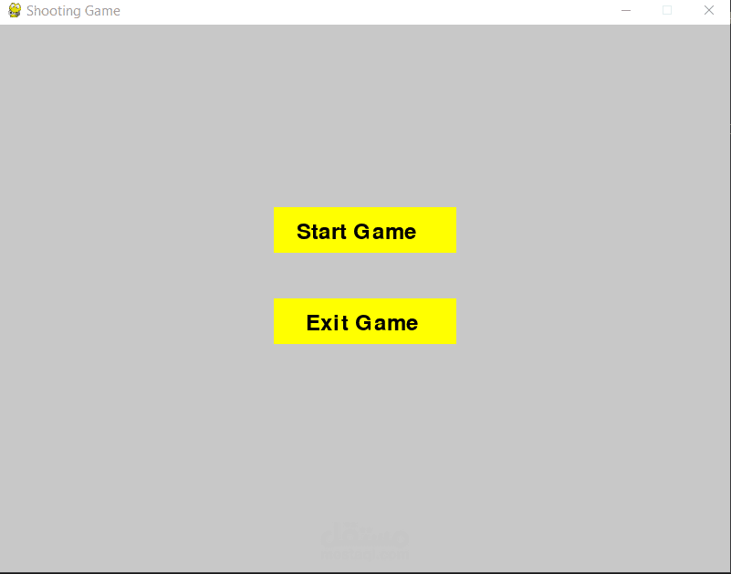 2d shooting game