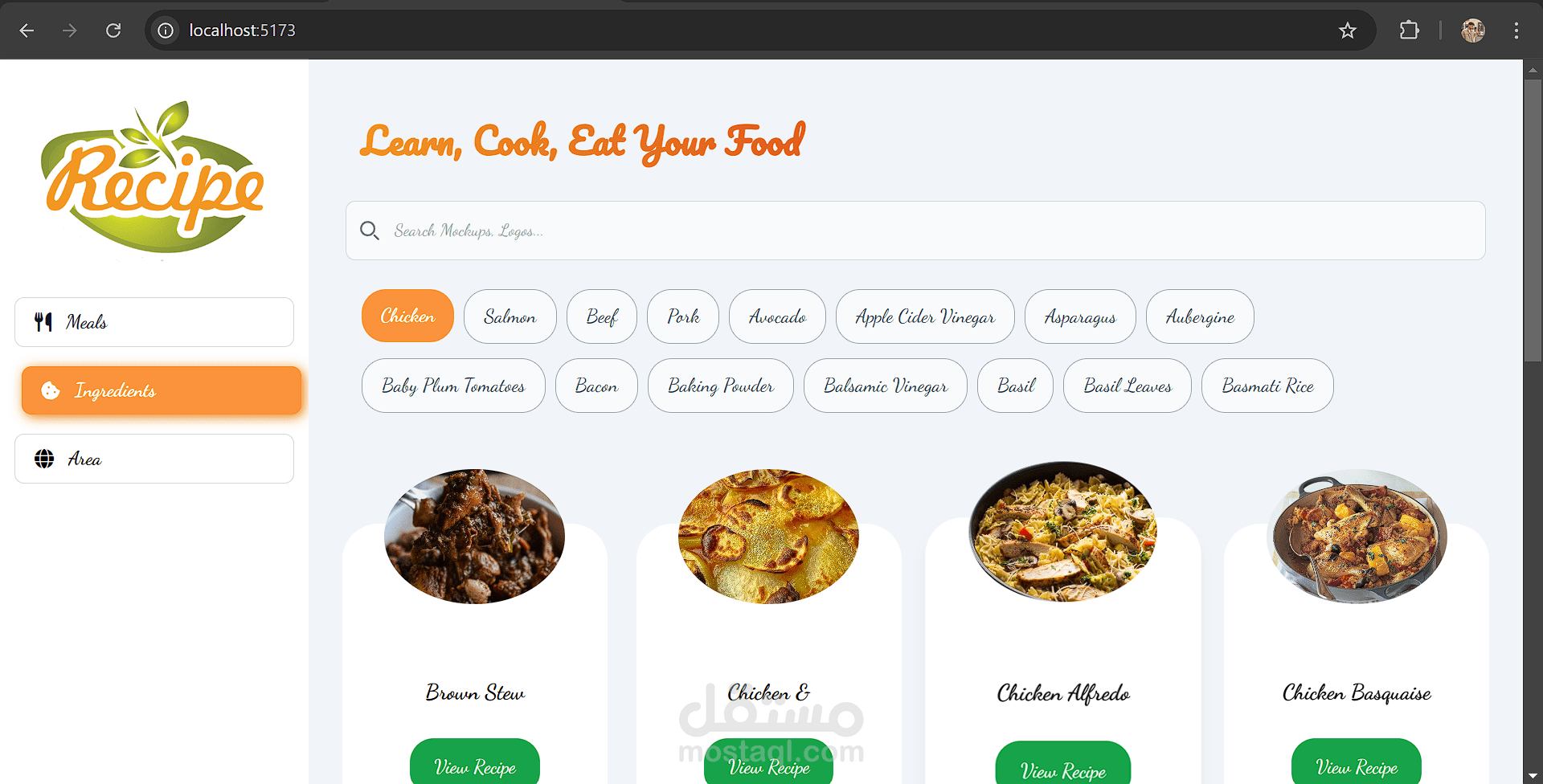 Meals App – Explore Delicious Recipes with Ease
