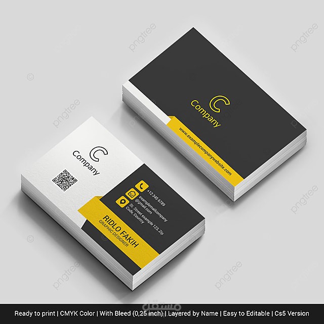 تصميم كروت شخصية