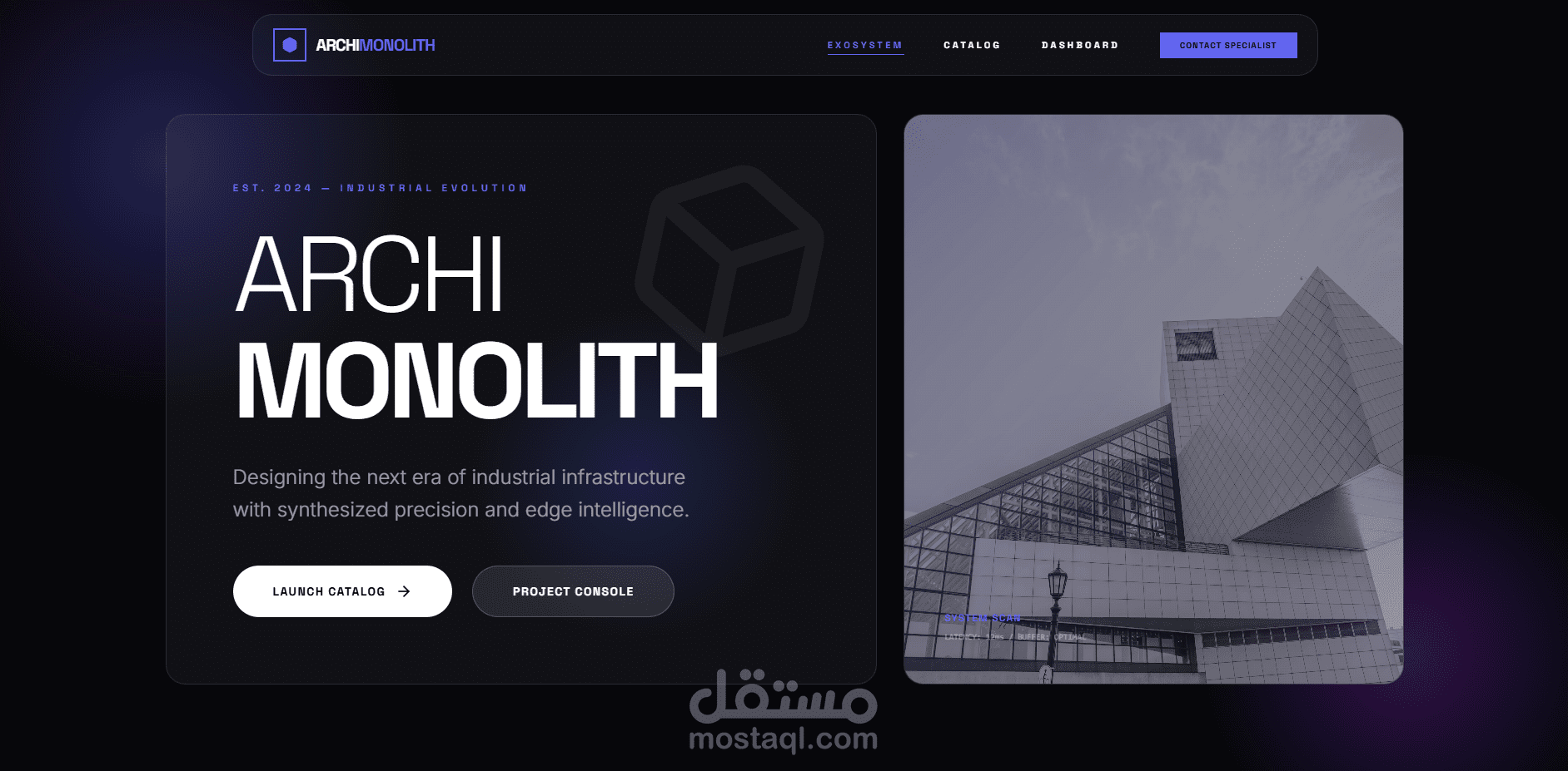 ARCHIMONOLITH  - منظومة متميزة لتوريد المواد الصناعية وخدمات البناء