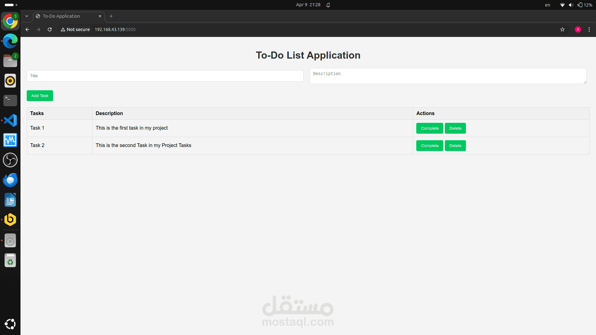 ToDo-List-Application