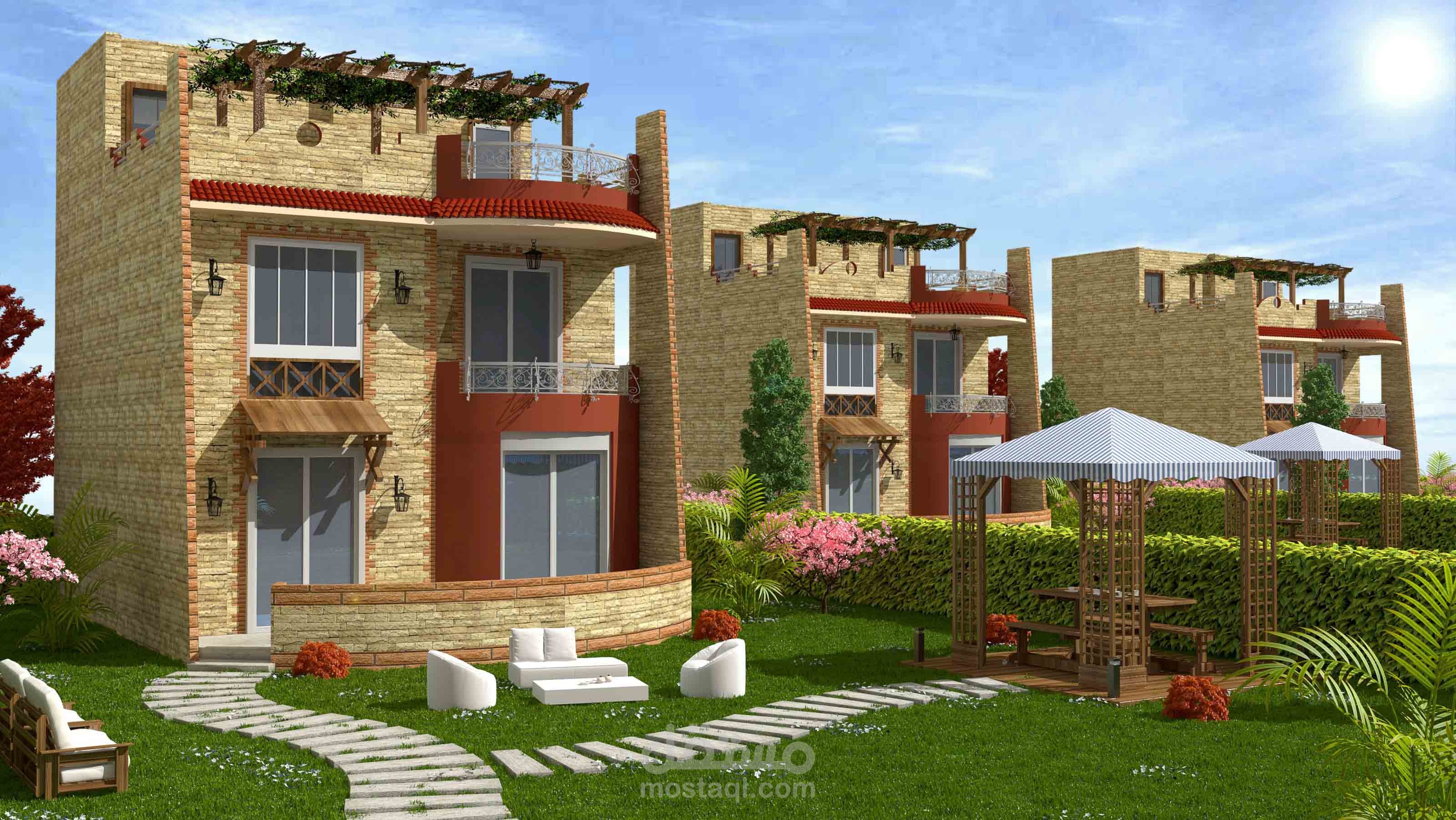 تصميم شاليهات