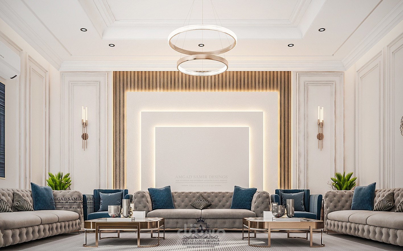 من أعمالنا |.. تصميم مجلس رجال بالخبر  2