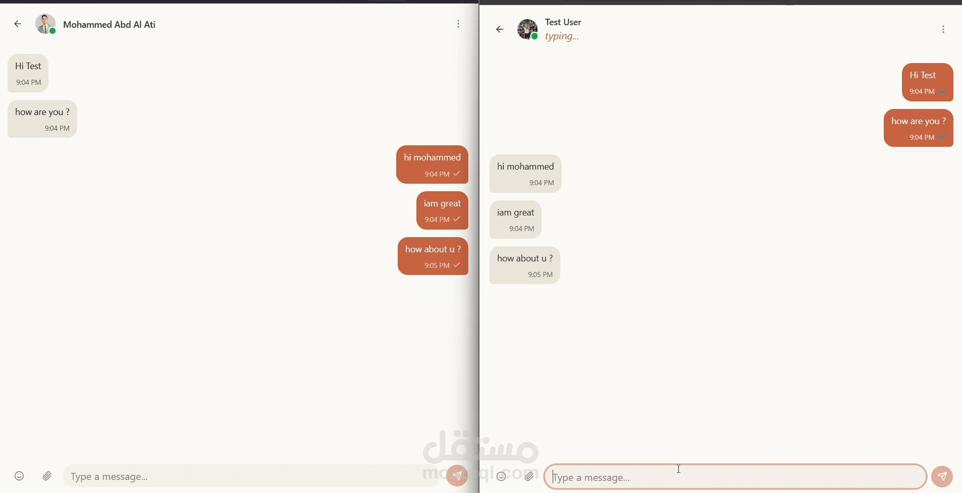 نظام دردشة فوري (Real-Time Chat System) احترافي