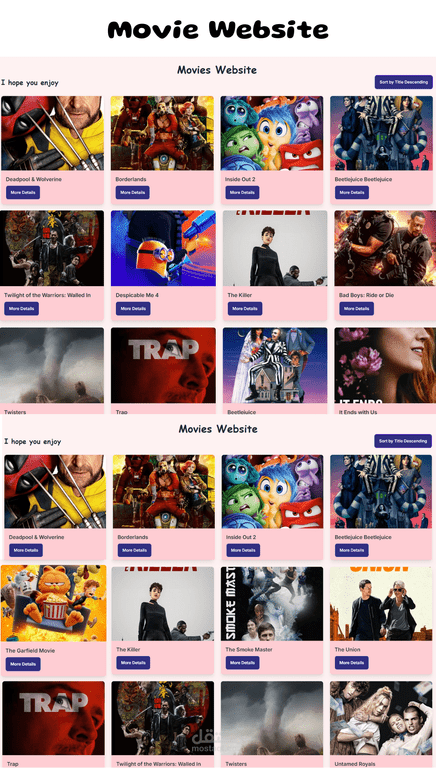 موقع افلام (Movies Website)