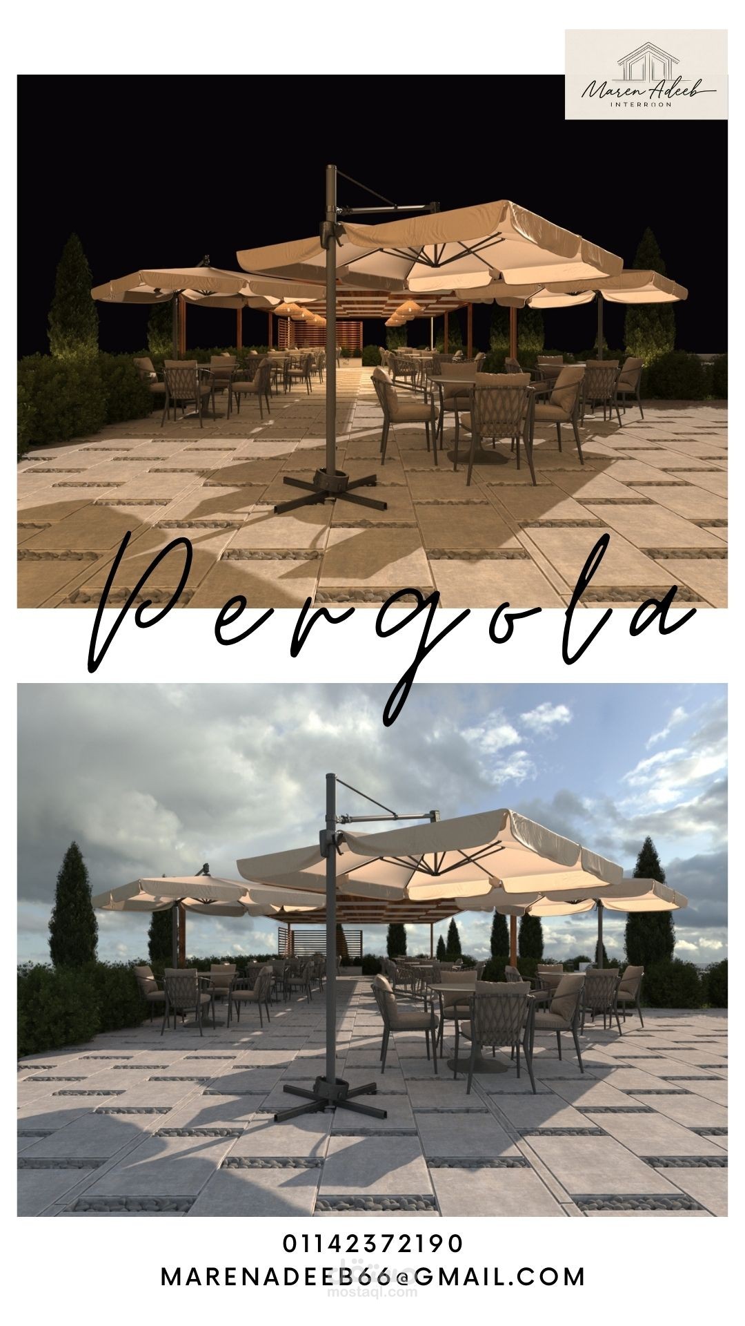 تصميم داخلي وديكور فلل و شقق و صالات 3d