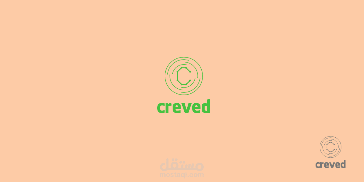شعار موقع creved الشهير و هوه عباره عن مدونه تقنيه و جرافيكية