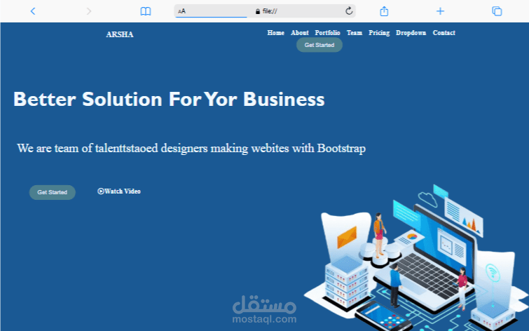 website portfolio