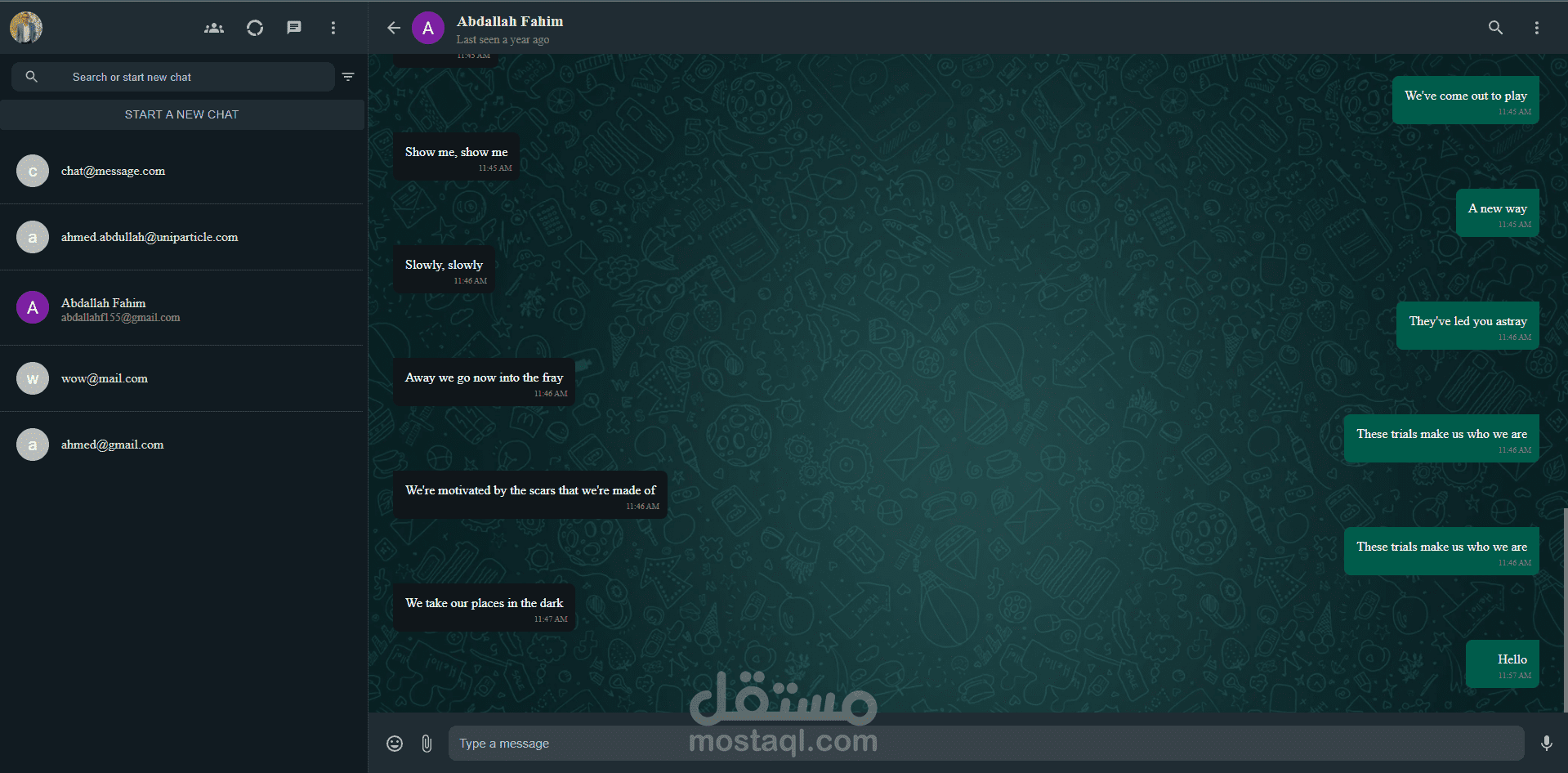 Whatsapp Clone