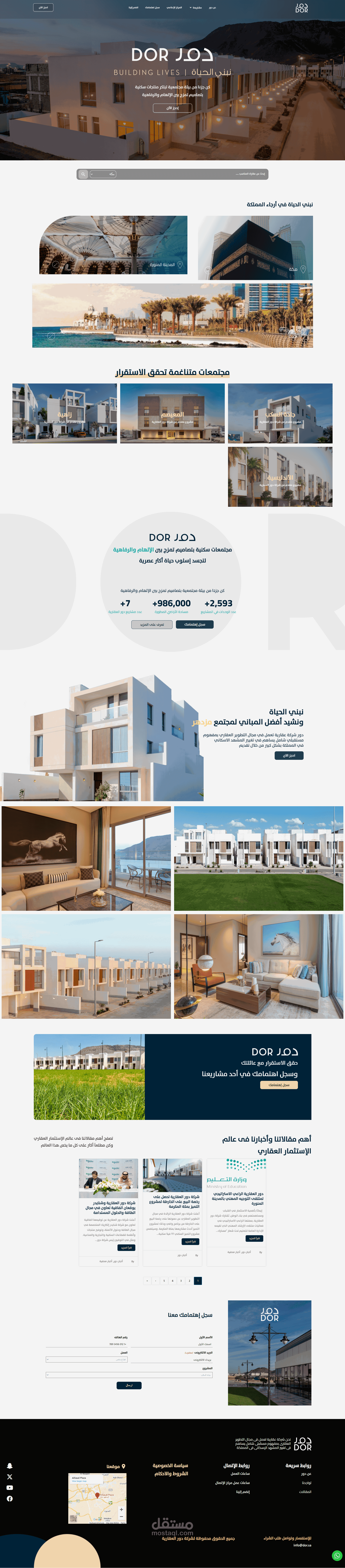 موقع ووردبريس خدمات ( عقارات )