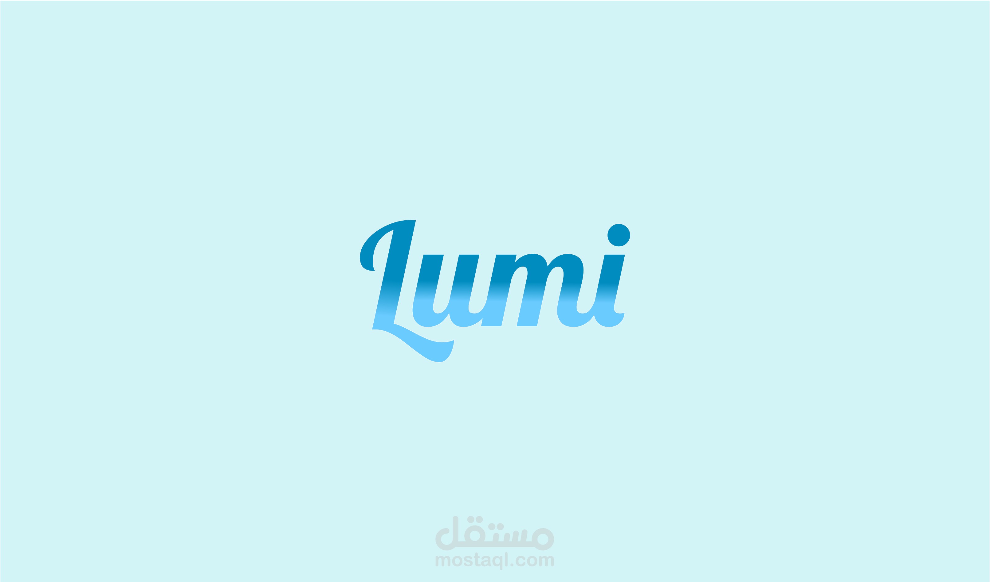 تصميم شعار لشركة منتجات عناية شخصية Lumi
