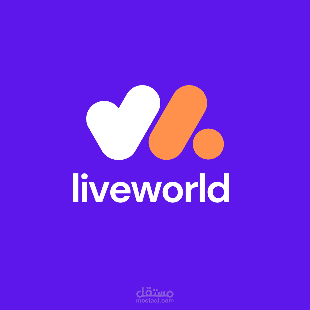 شعار لشركة  liveworld