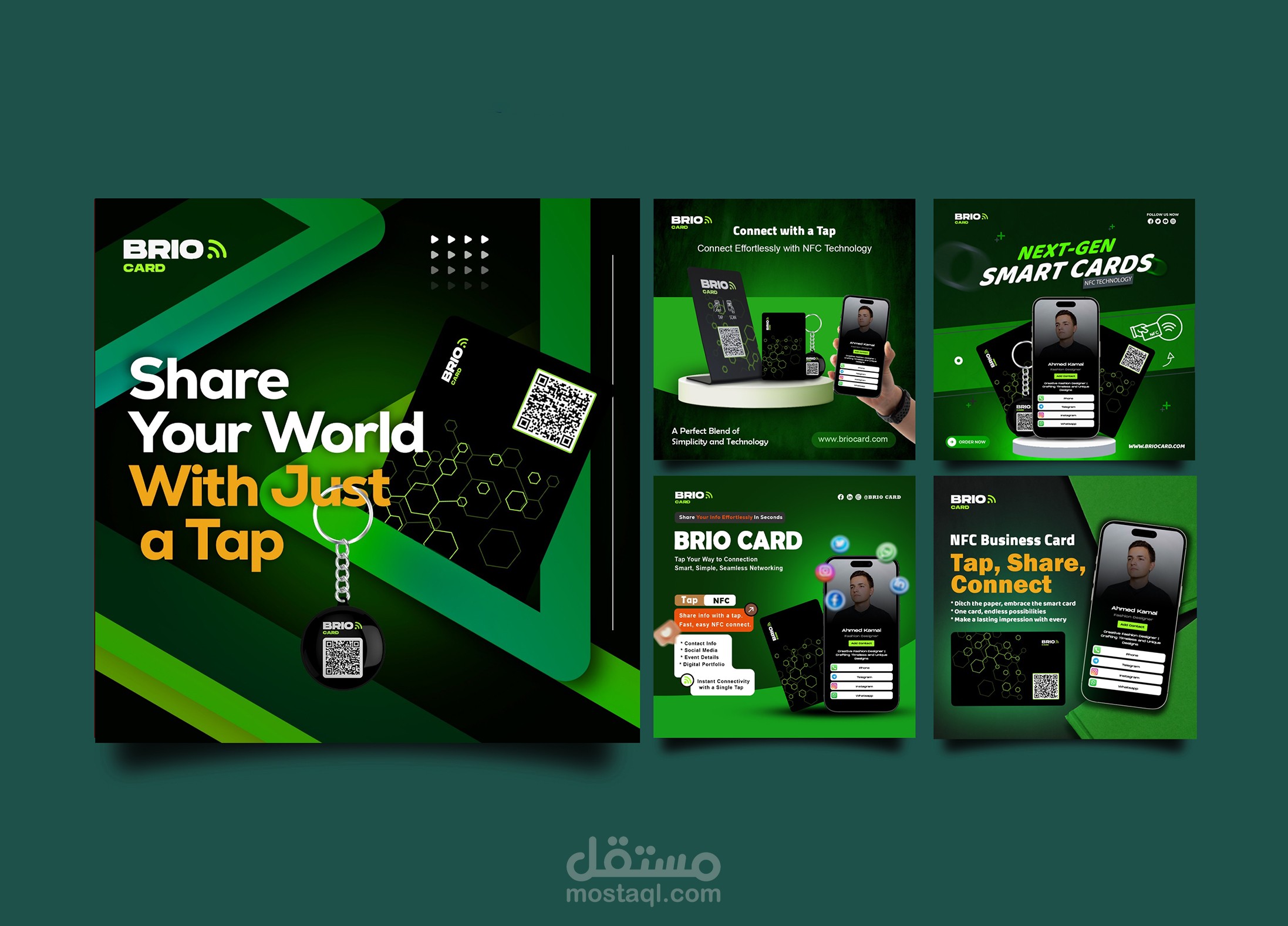 تصميم بوسترات وإعلانات سوشيال ميديا احترافية