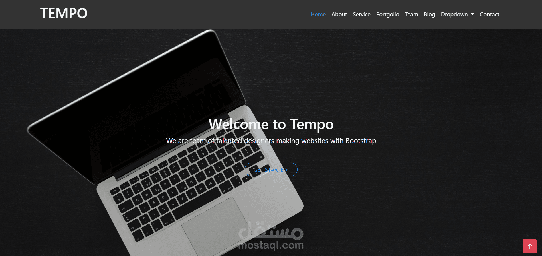 Tempo - Business Landing Page