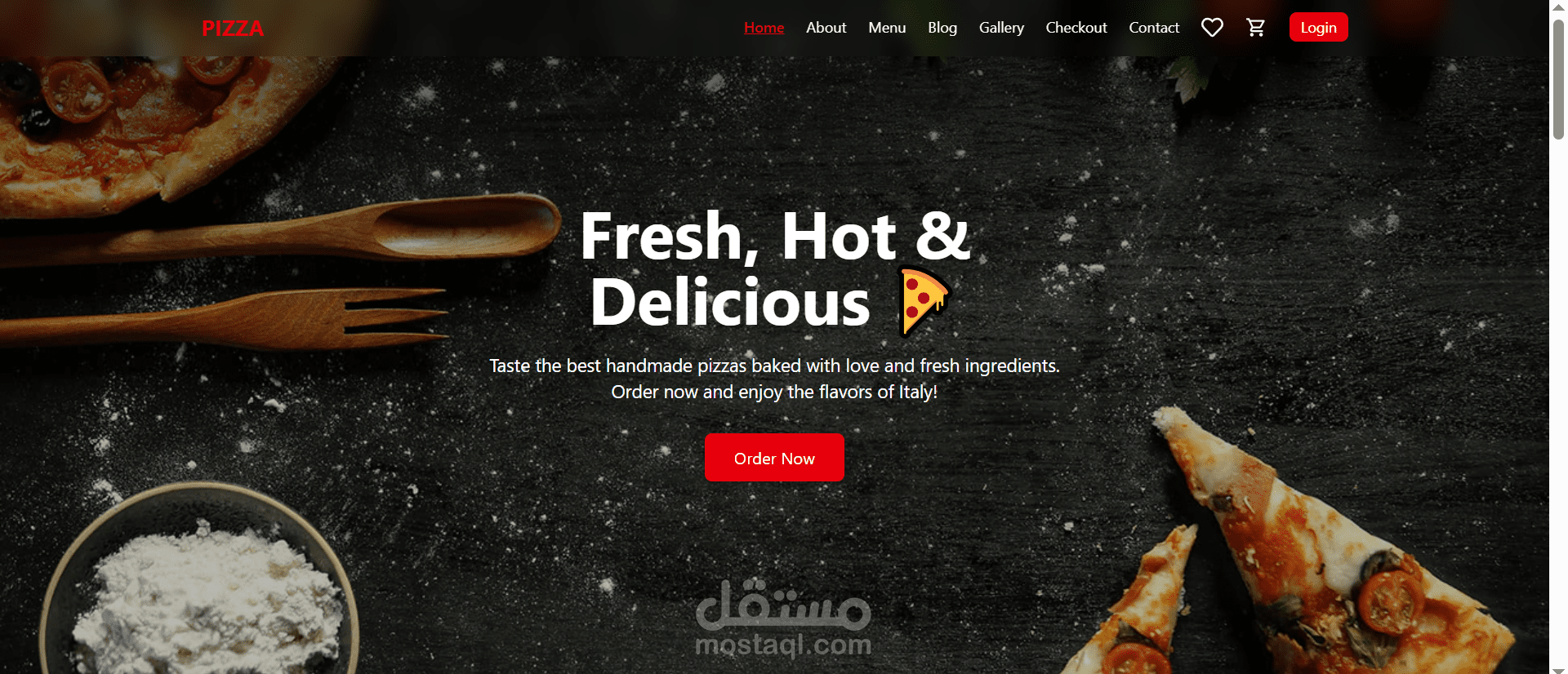 Pizza Website