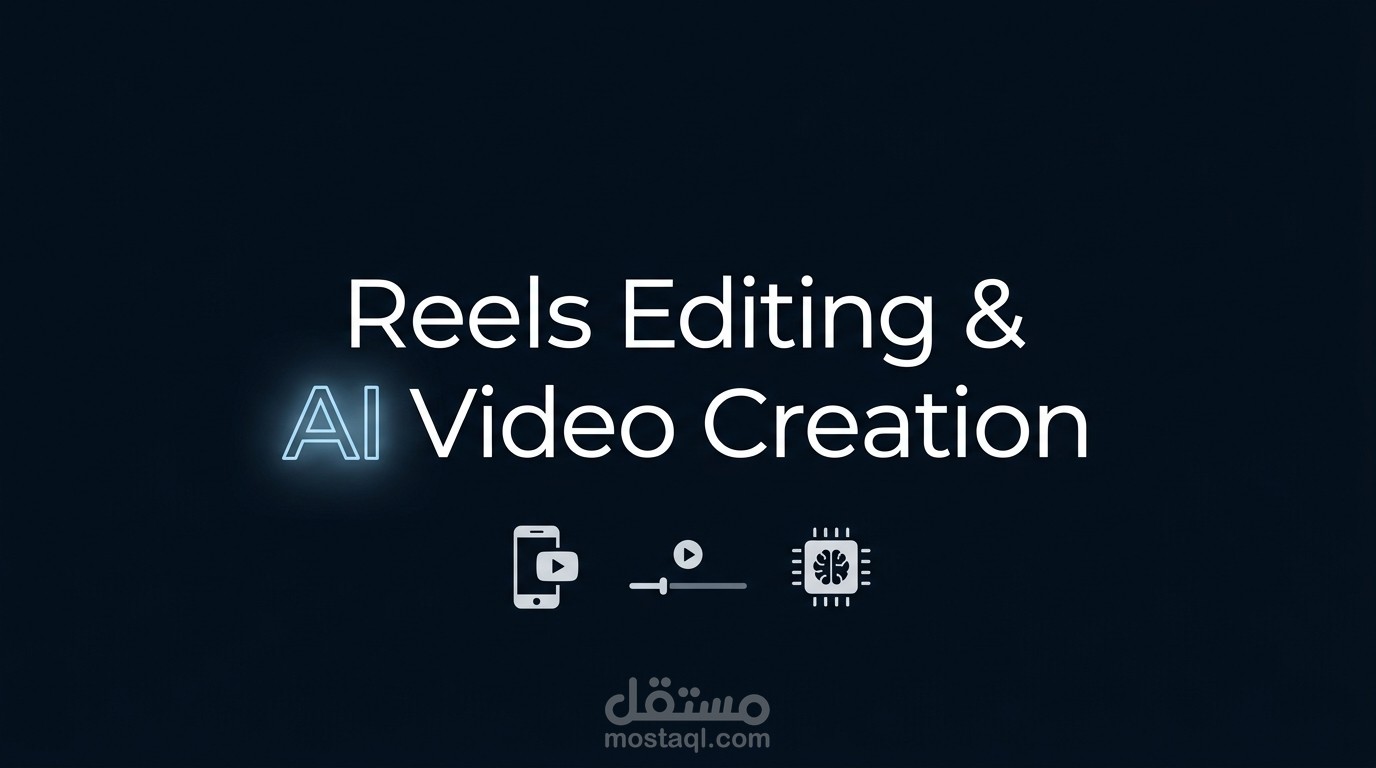 جميع اعمالي في مونتاج الريلز و صناعة الفيديوهات بالذكاء الاصطناعي