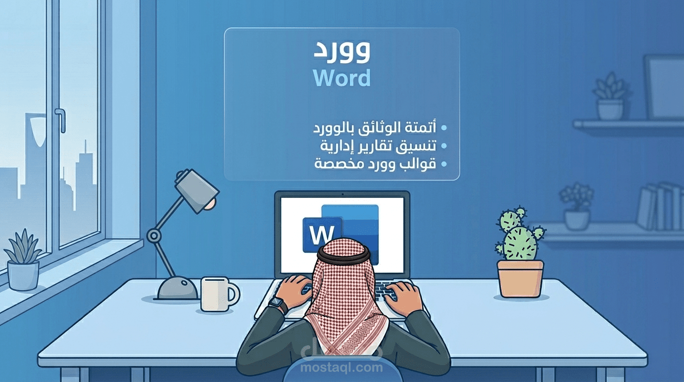 تصميم وهيكلة الوثائق والنماذج المكتبية المعقدة باحترافية على Microsoft Word