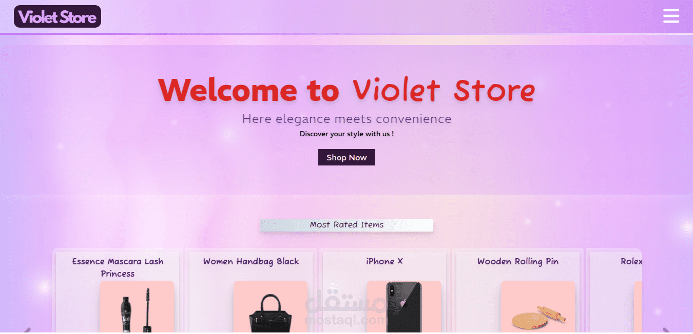 violet store