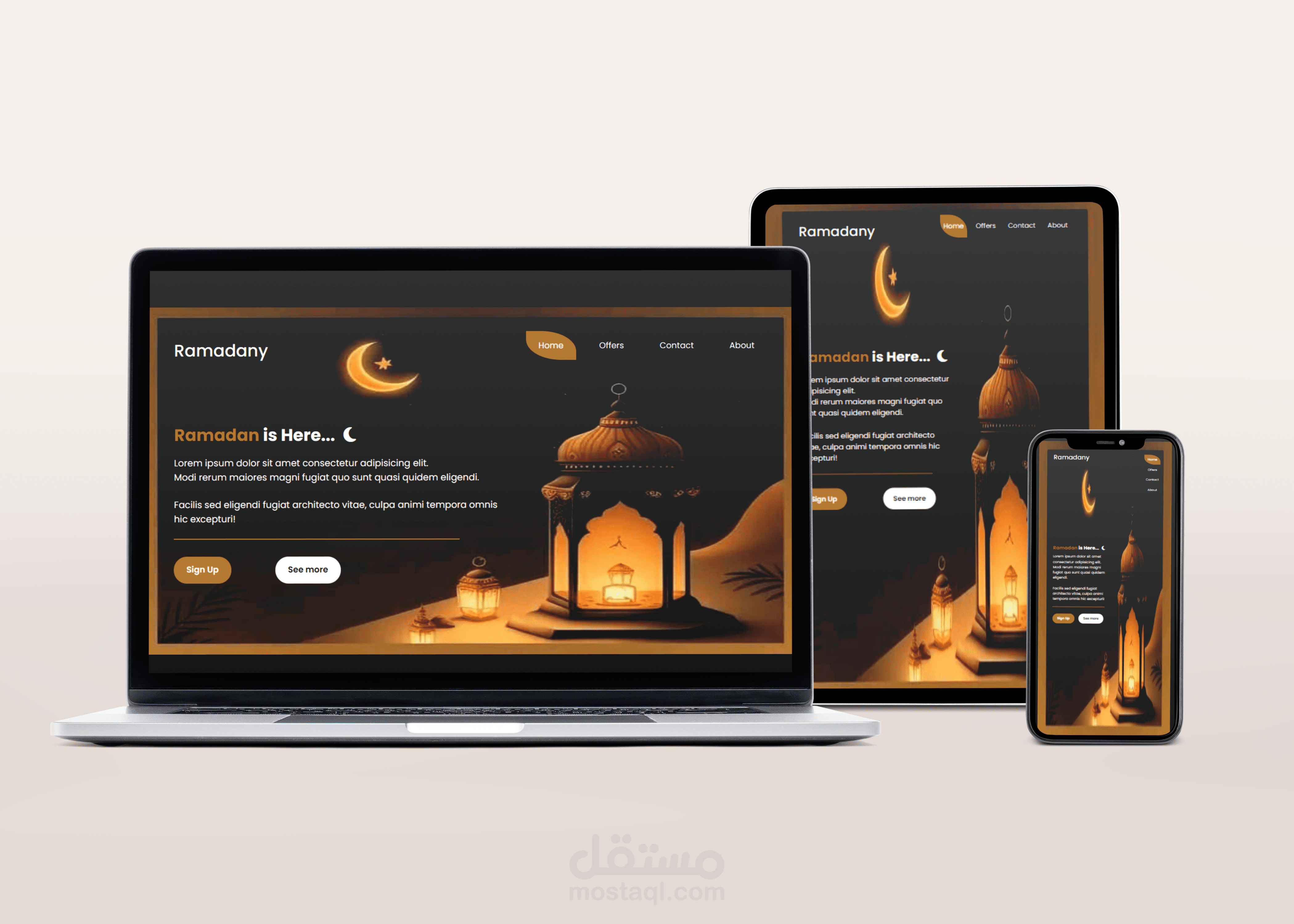 تصميم وبرمجة المواقع بشكل احترافي وبمختلف التقنيات