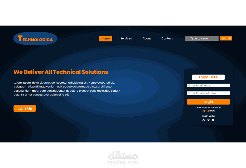 تصميم وبرمجة صفحة الهبوط لموقعك landing page