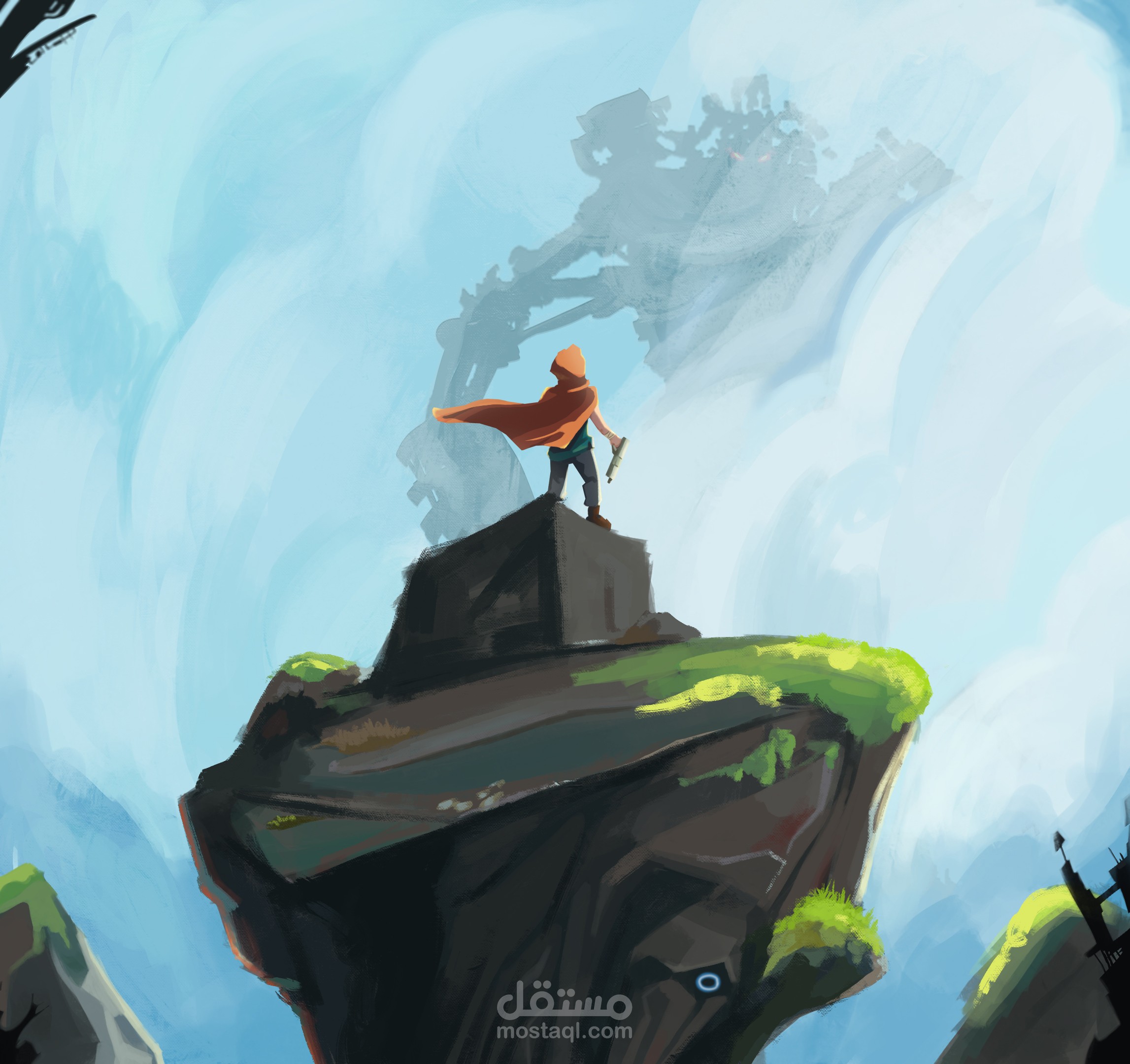 تصميم Concept Art للألعاب أو الأنيميشن