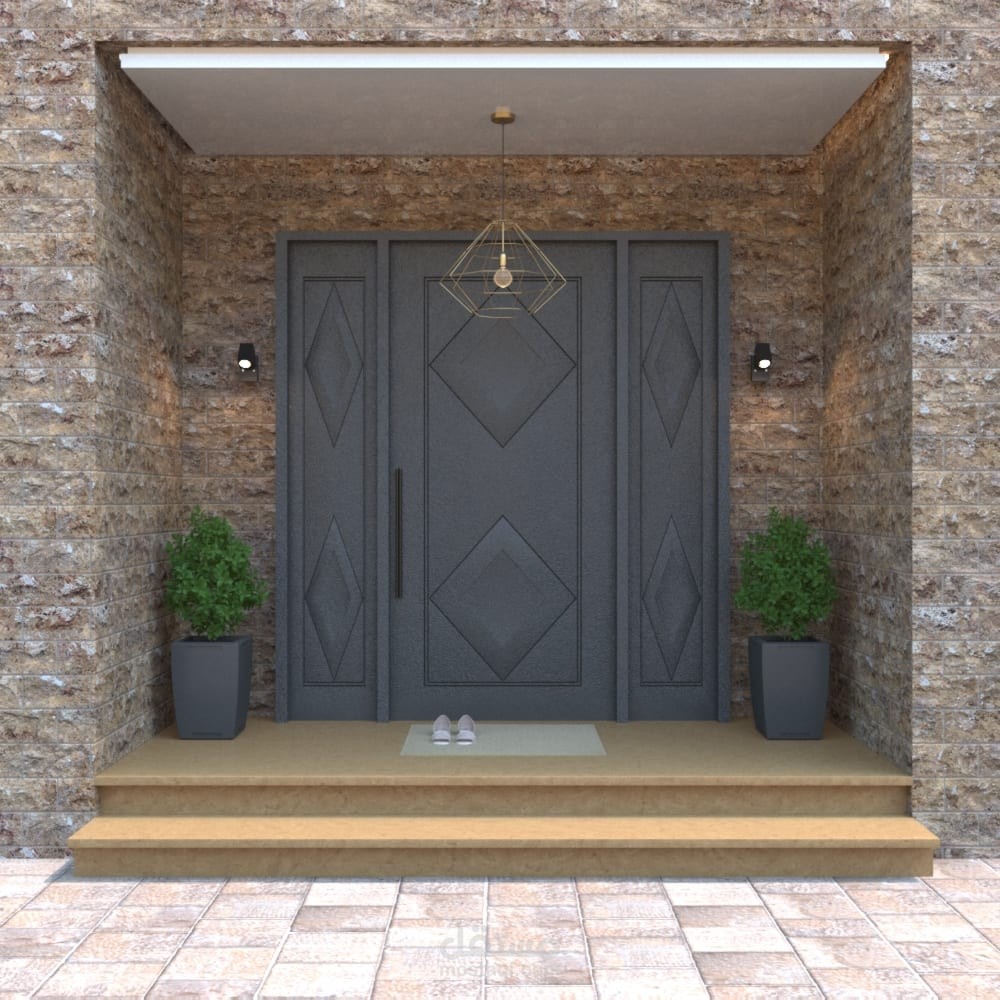 Villa entrance