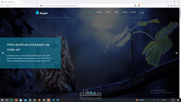 تمبلت html &css