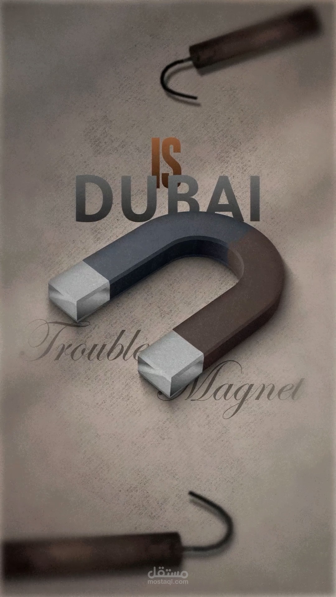 دبي والازمات