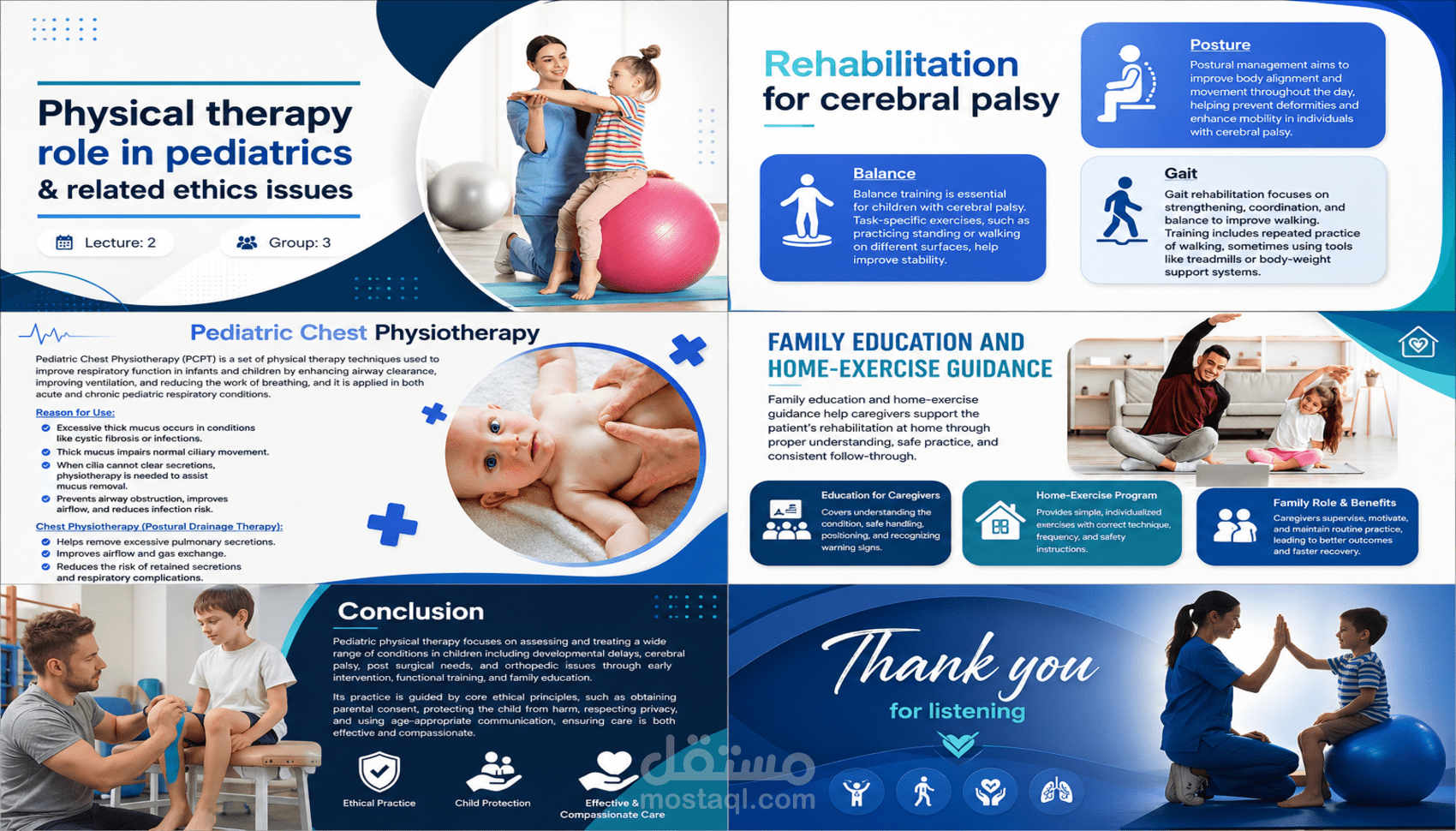 Physical therapy role in pediatrics & related ethics issues