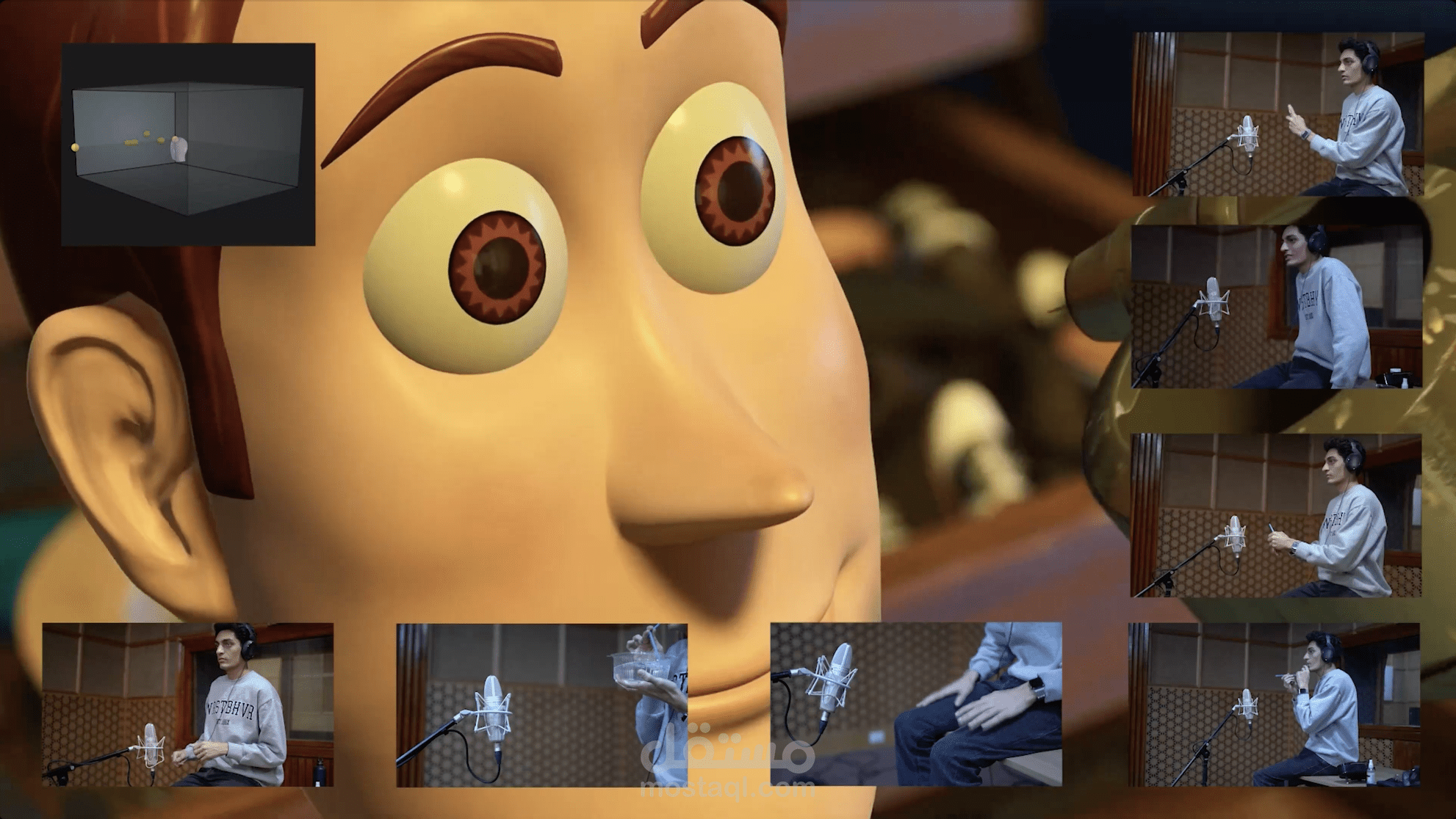 Fixing Woody Foley Scene (making)