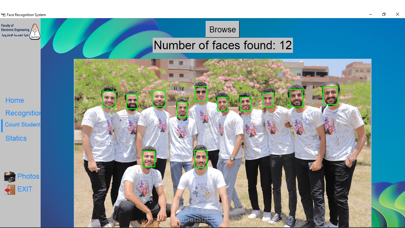 Desktop Attendance Management System Using Face Recognition ( Python )