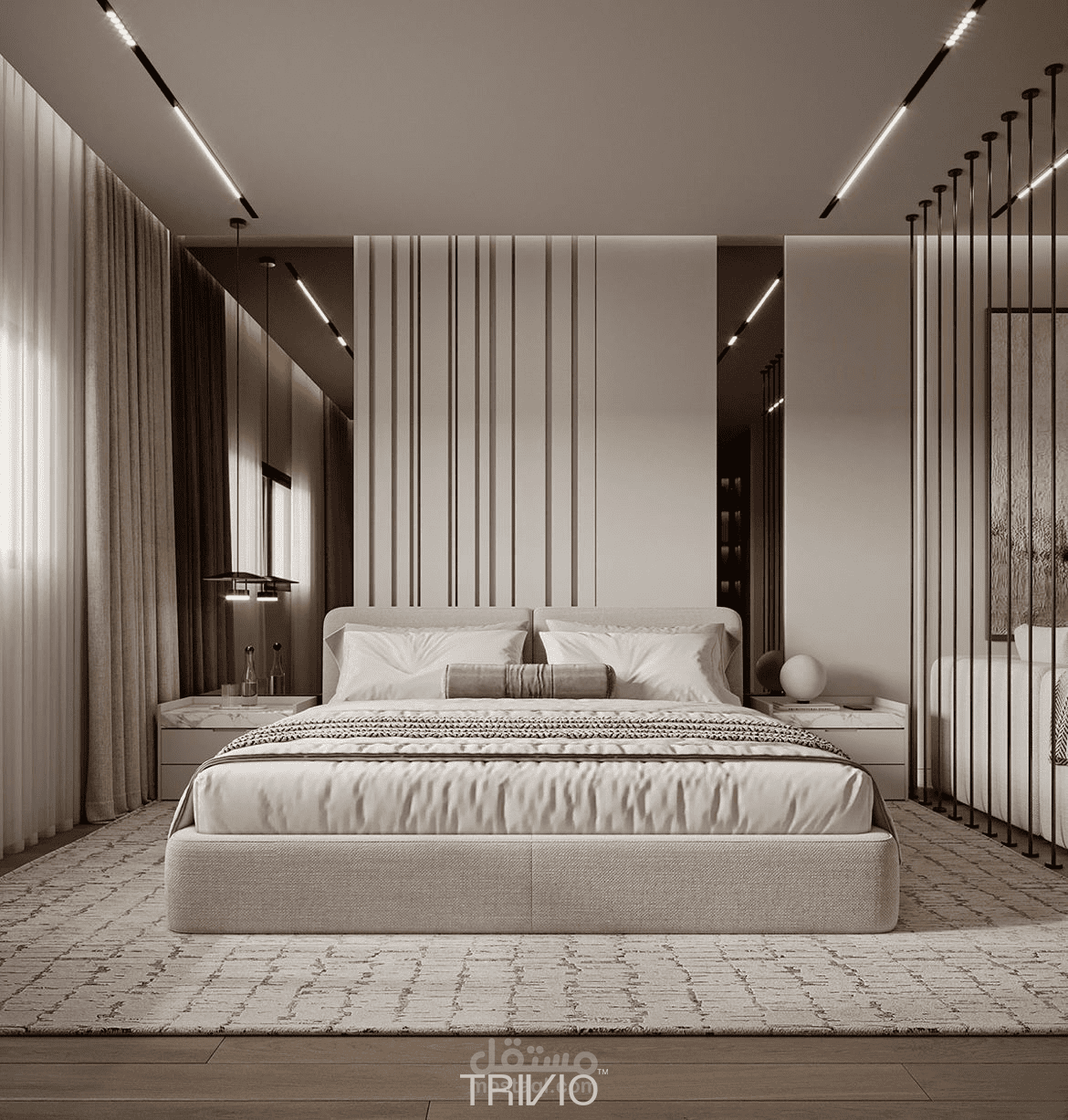 MASTER BED ROOM DESIGN