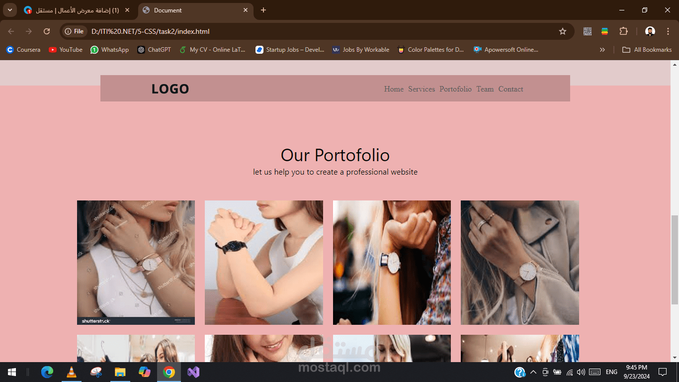 Women Clothes Website using HTML5 and CSS3