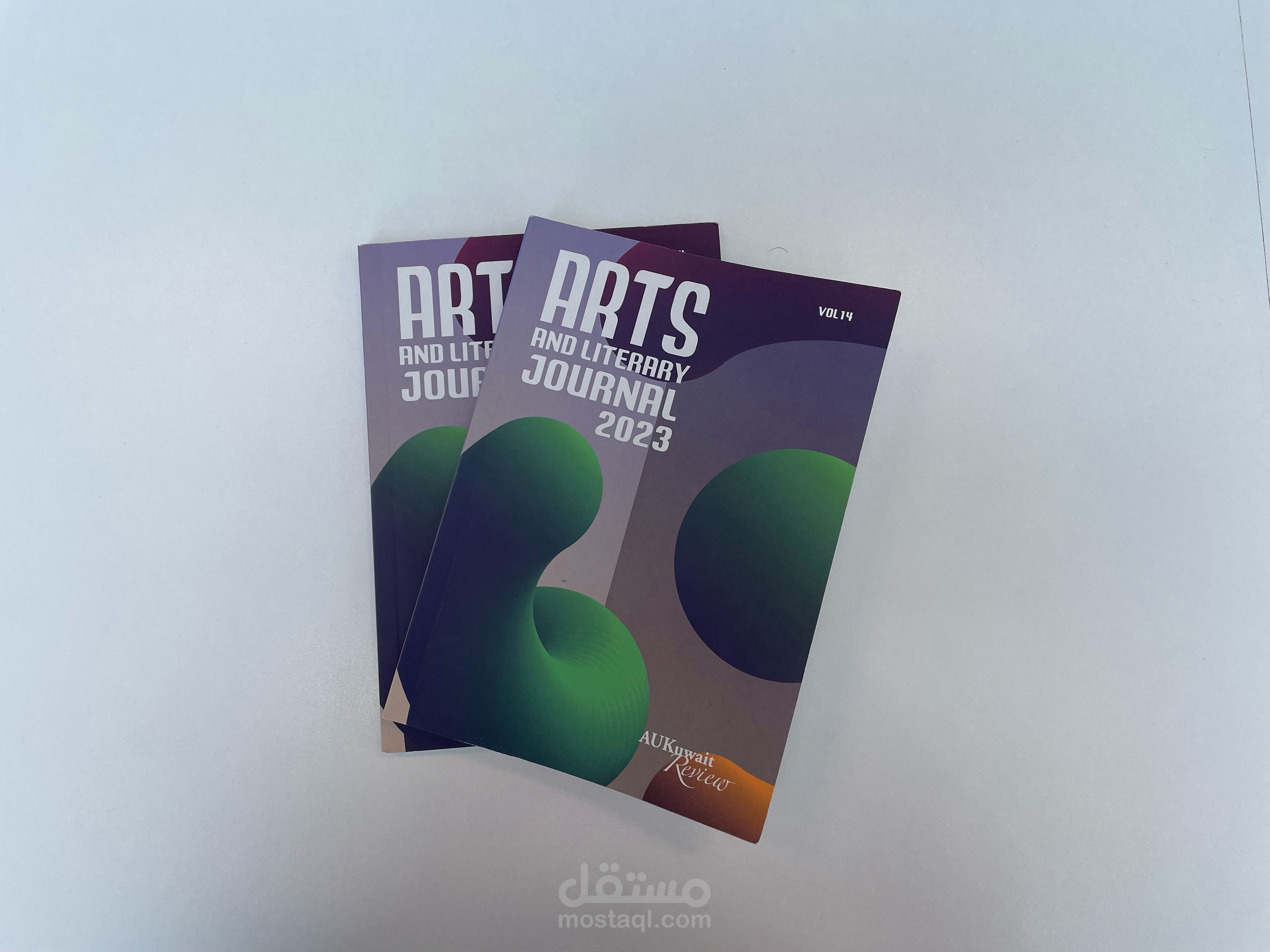 تصميم كتاب Art and literacy Journal 2023 book