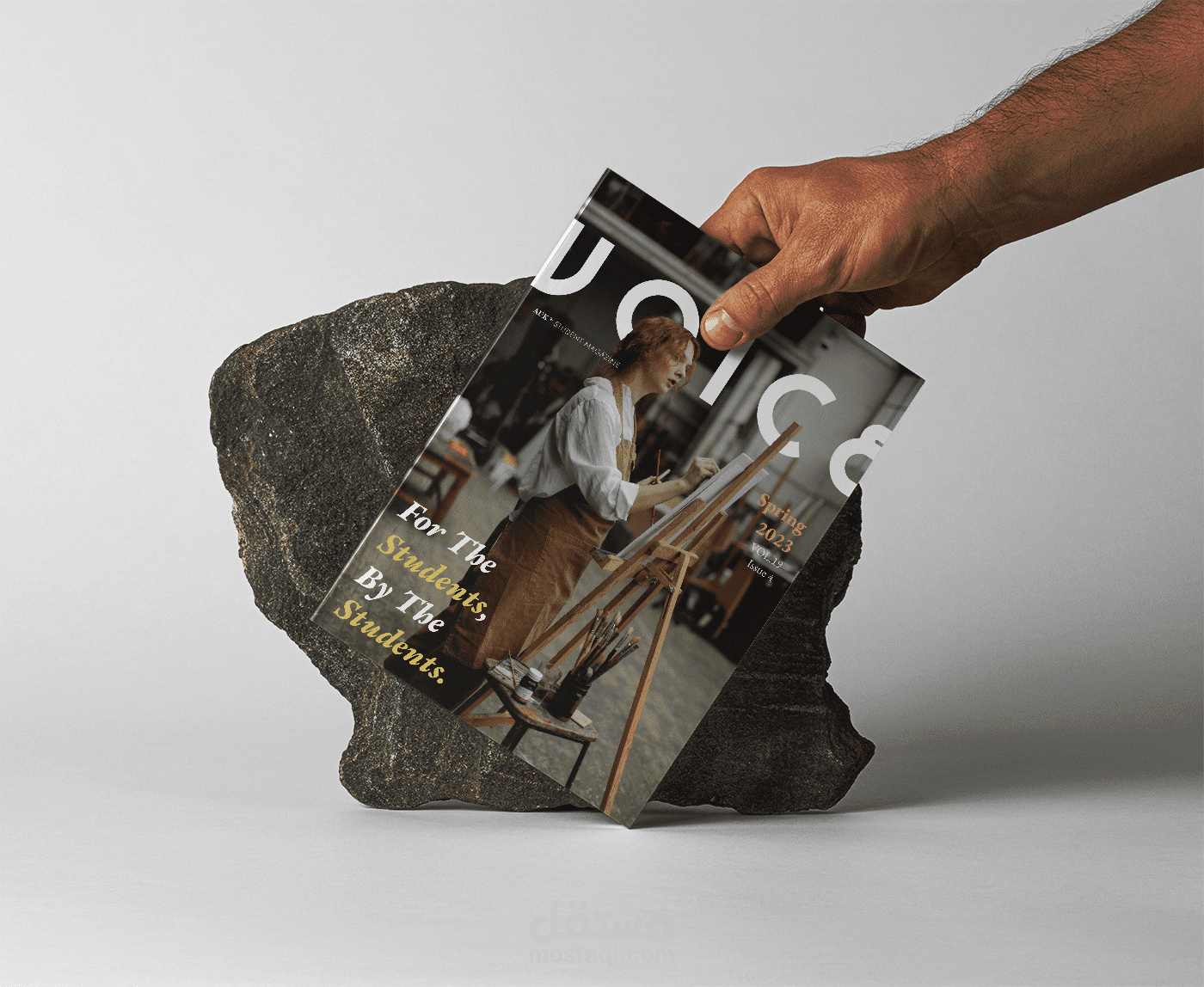 VOICE  MAGAZINE - ISSUE 04  تصميم مجلة