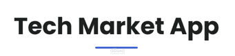Tech Market Application