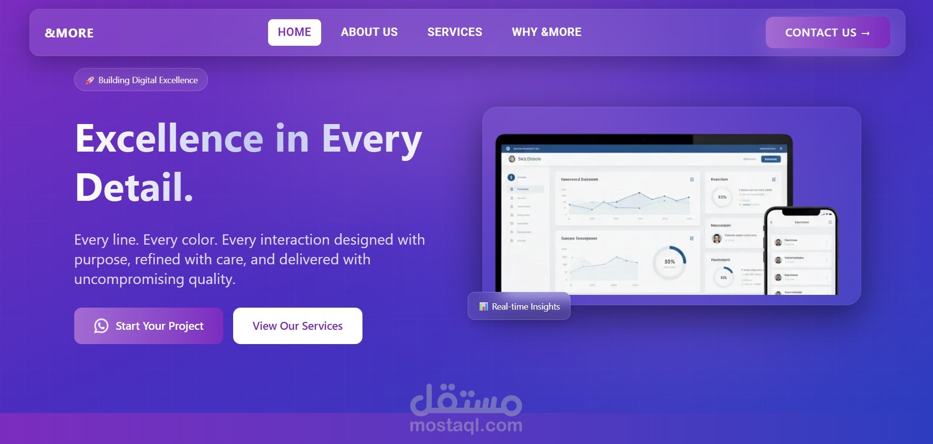 AND MORE – Corporate Business Solutions Website