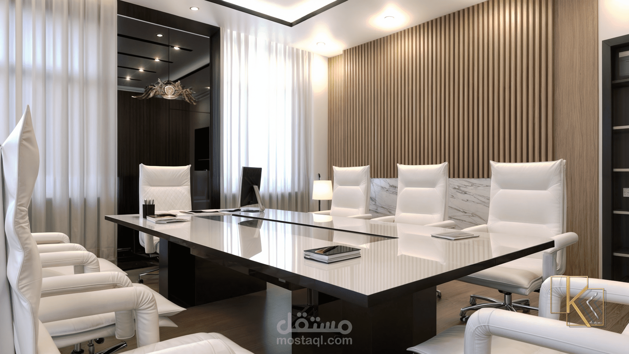 تصميم غرفه اجتماعات ( Meeting room )