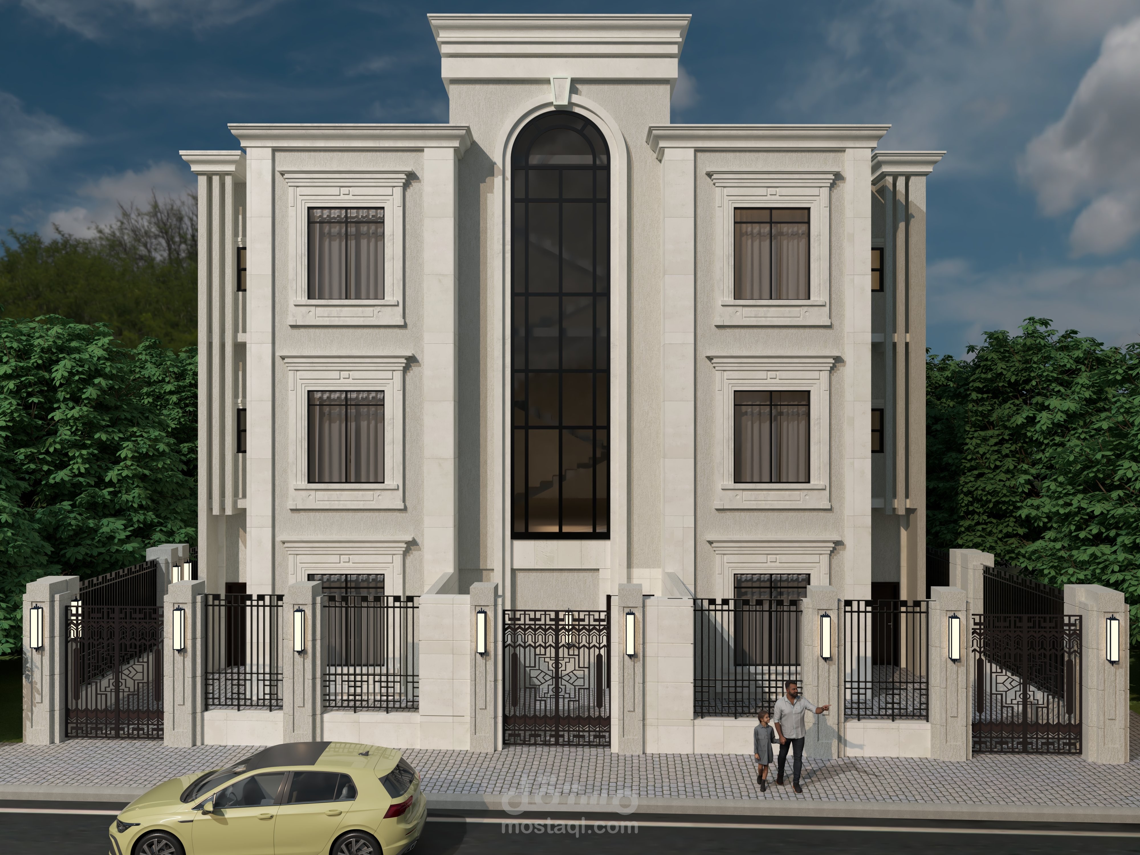 تصميم خارجي سكني