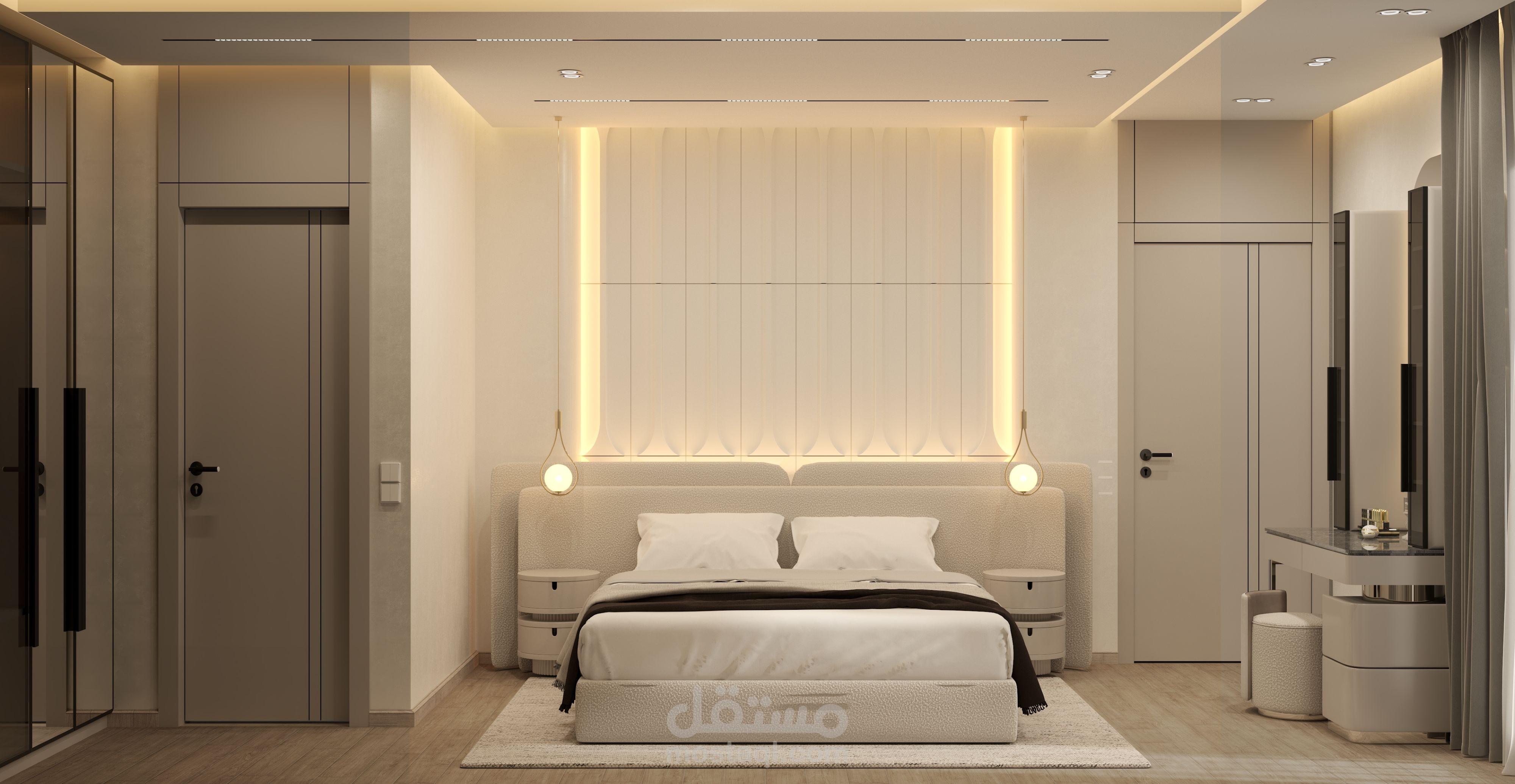 تصميم ديكور داخلي + مخططات و قطعات داخليه / Interior design