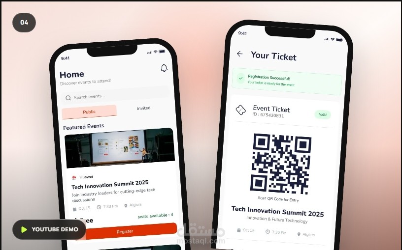 Eventify App – بوابتك لاكتشاف الفعاليات المحلية والتذاكر
