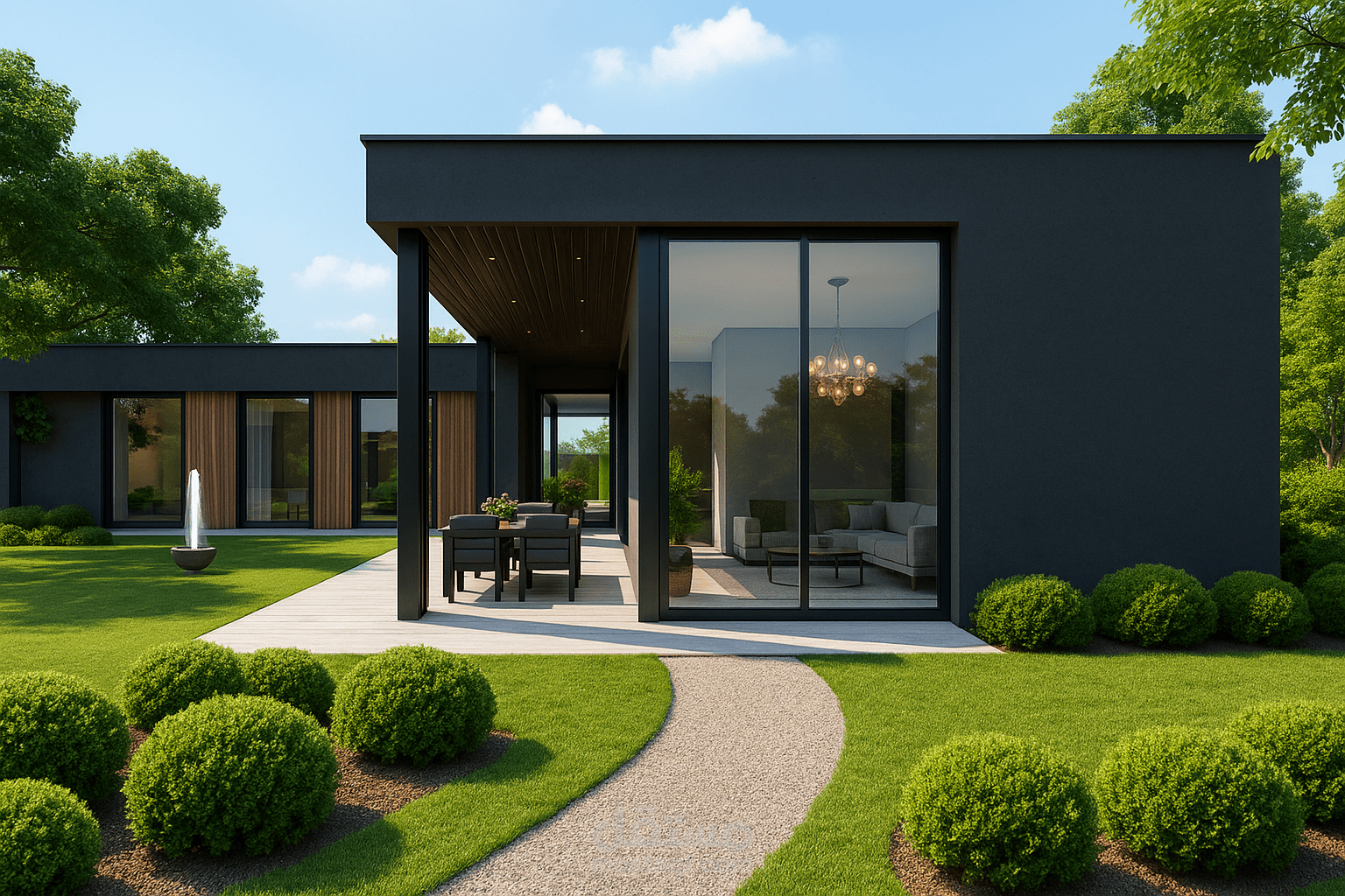 تحسين وتطوير واجهة منزل سكني