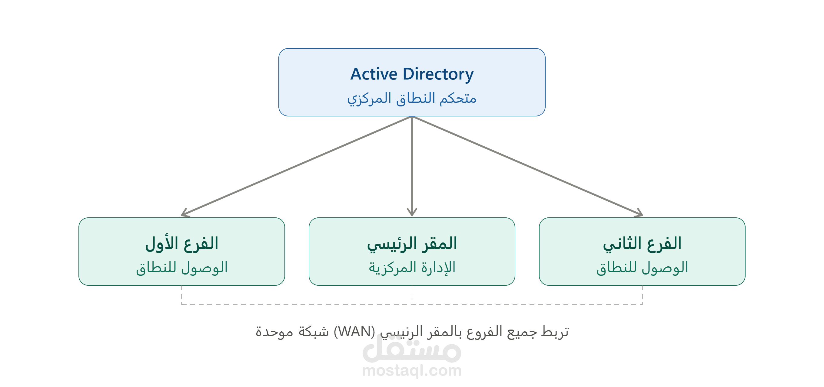 انشاء شبكة ودومين لعدة شراكات