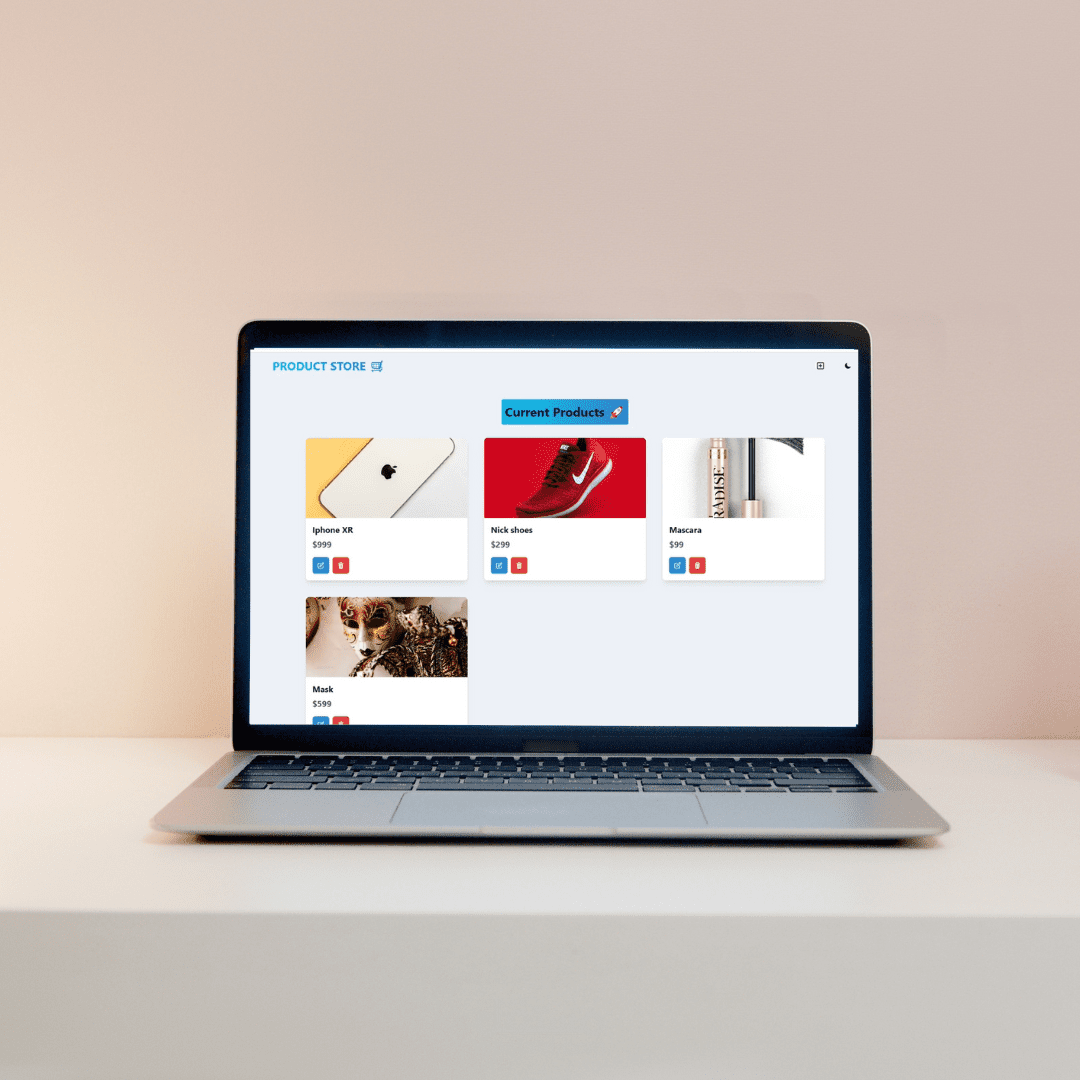 تطبيق إدارة متجر بسيط – تطوير باستخدام MERN Stack