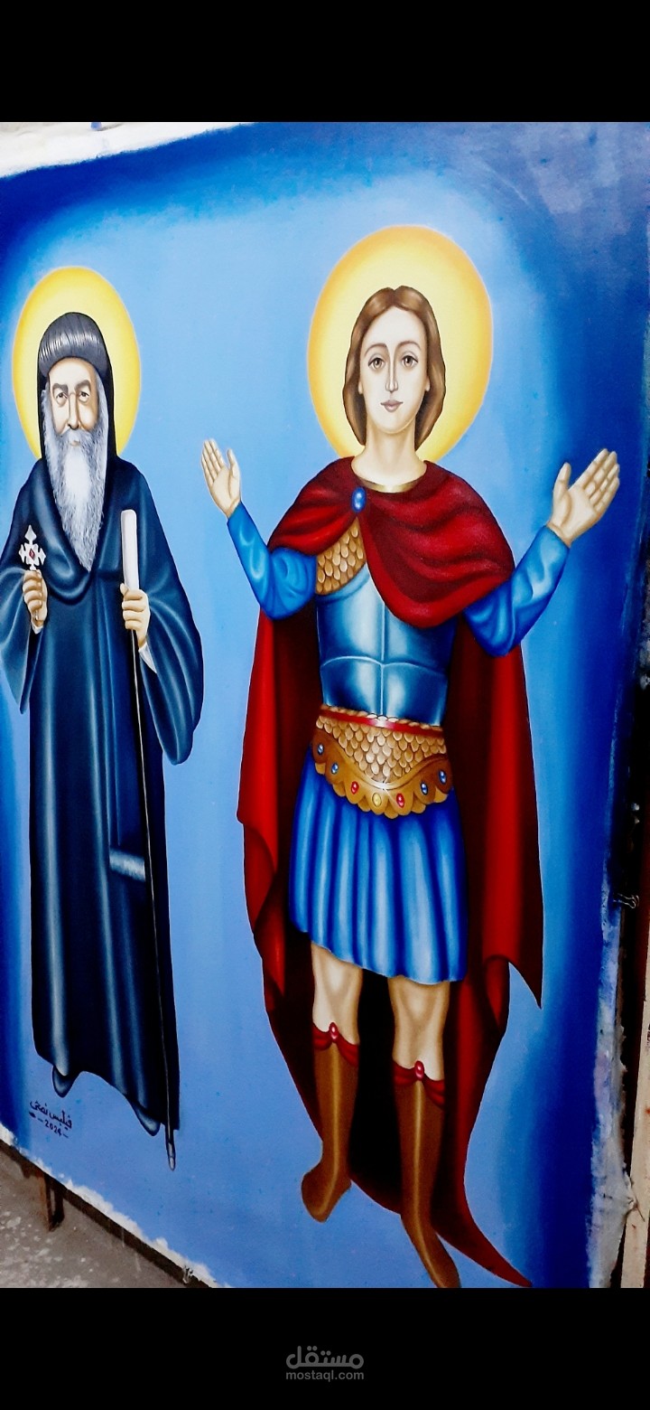 رسم الوان زيتيه