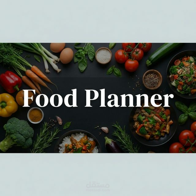 Food Planner  هو تطبيق اندوريد و جافا لتنظيم الوجبات اليويميه