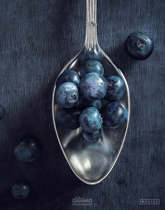 Sweet Blueberries / 3d