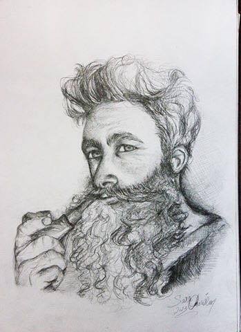 رسم بالرصاص