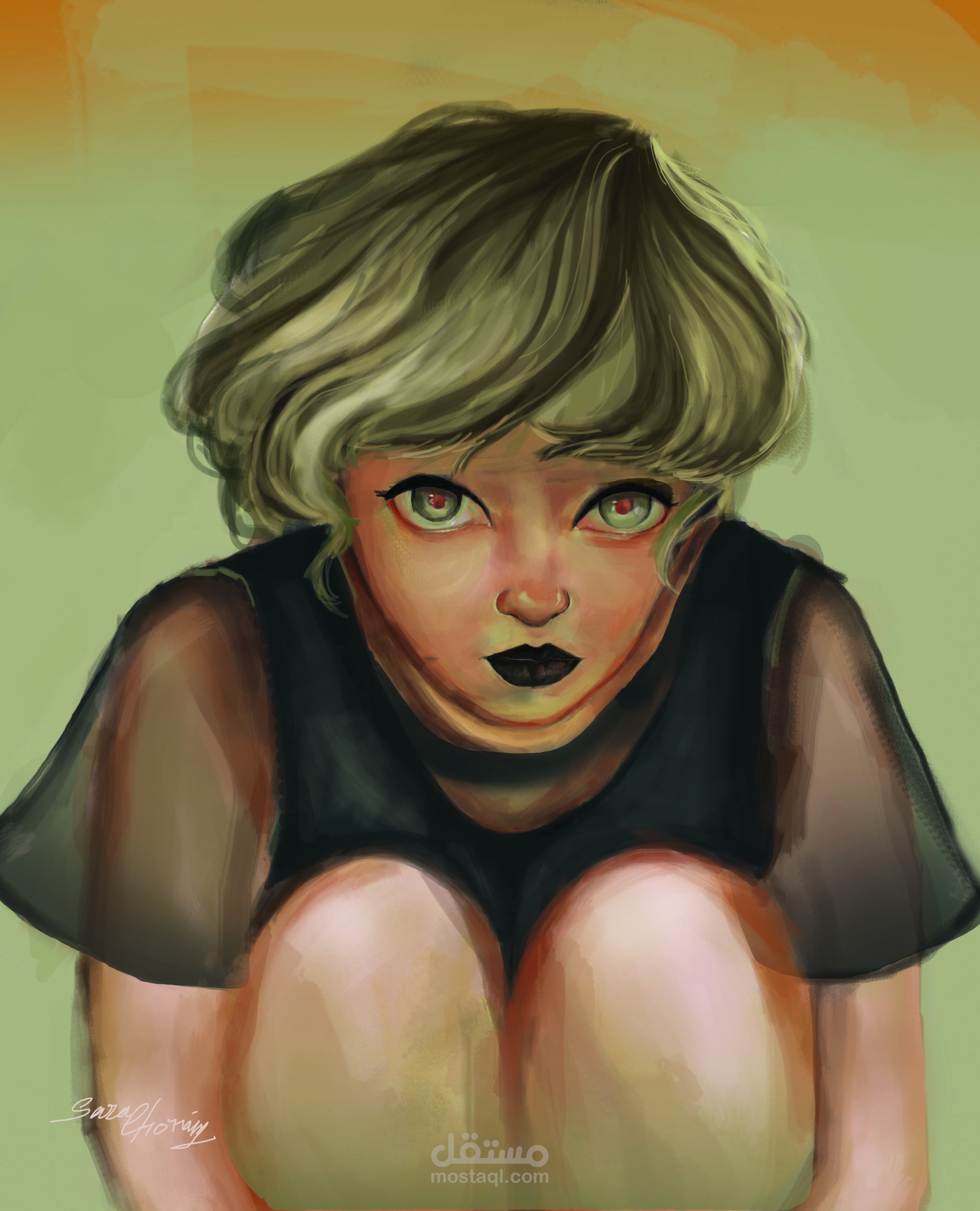 digital artwork رسم ديجتال